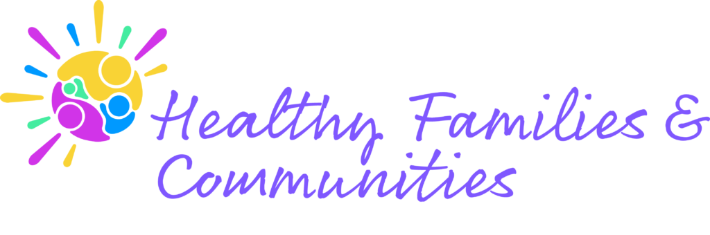Healthy Families and Communities horizontal logo